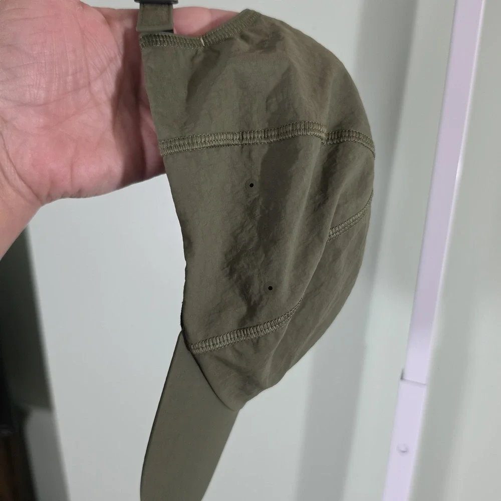 Lululemon Baller Hat II Soft Medium Olive Green Womens Adjustable Strap One Size